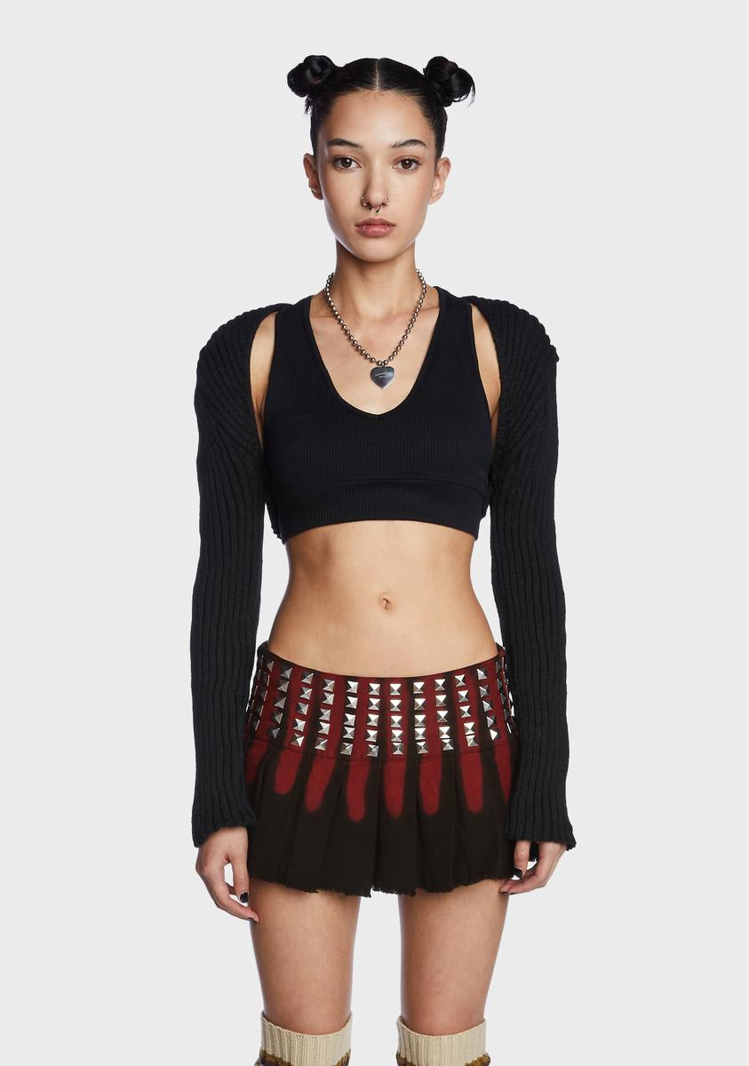 Miu Knit Shrug (Rose) main image 0