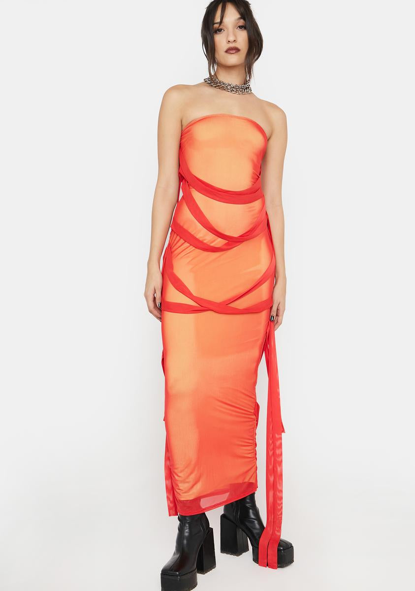 work of art maxi dress Strappy Maxi Dress