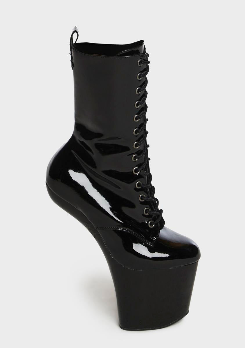Heelless hotsell platform shoes
