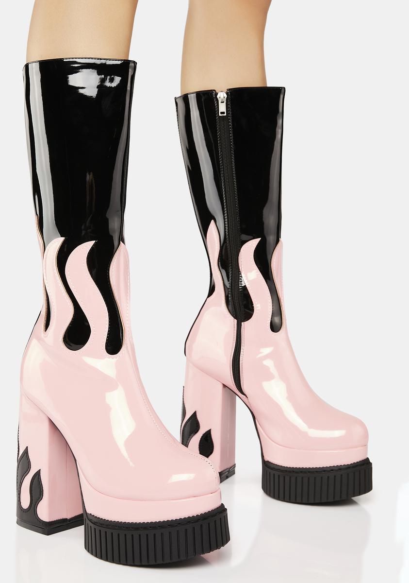 Dolls kill fire boots sale