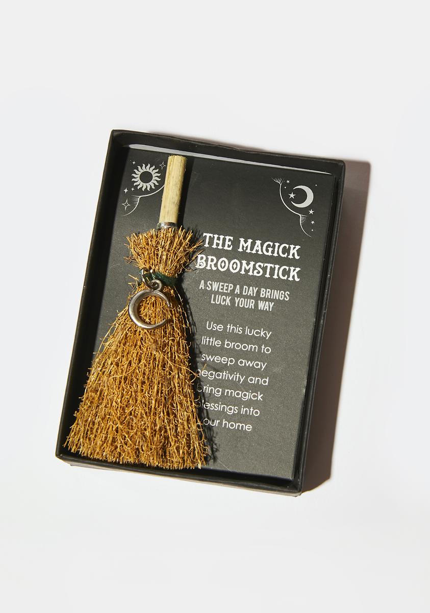 Mini Magic Broomstick Black Dolls Kill