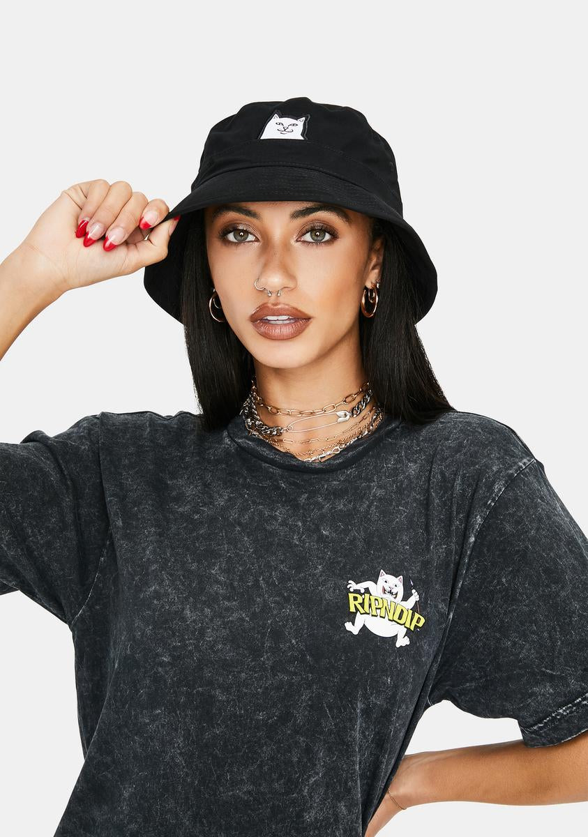 Lord Nermal Bucket Hat – Dolls Kill - Main Image