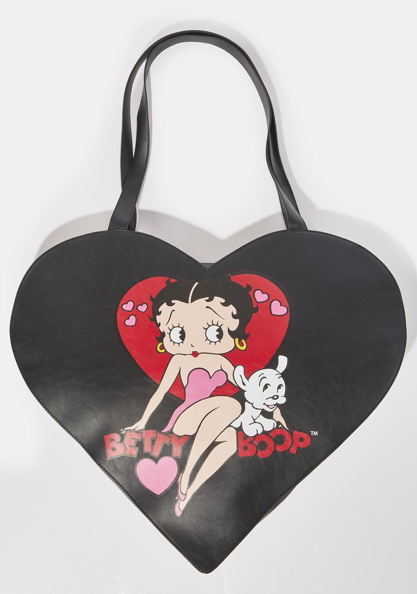 Betty boop online tote bag
