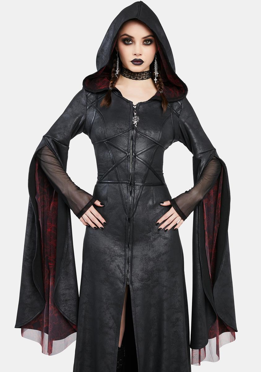 Dagger Goth Maxi Dress