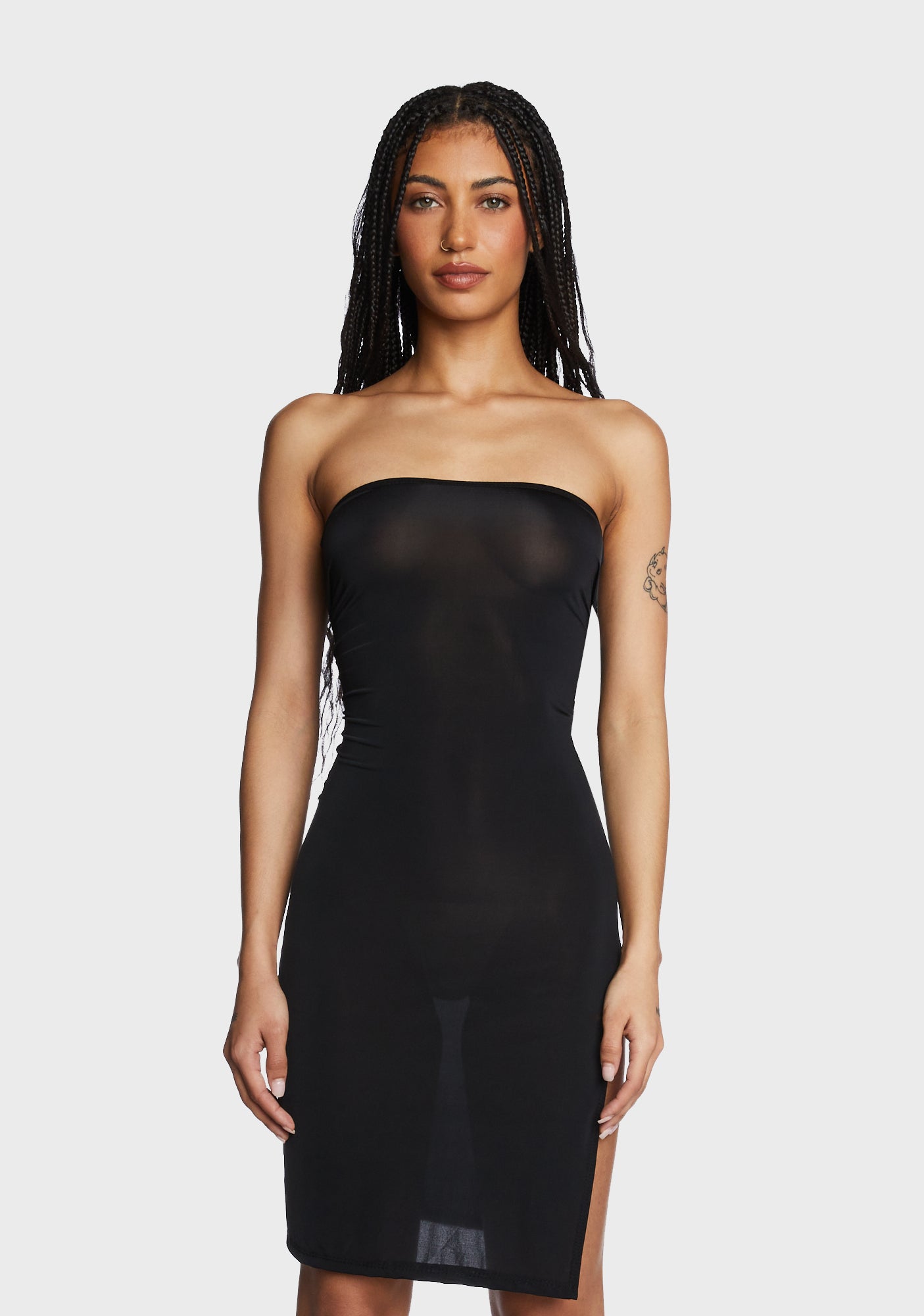 Racine Master Vape / Smoke Roselani Black Strapless Mini Dress - US 6 Racine Master Vape / Smoke Roselani Black Strapless Mini Dress - US 6