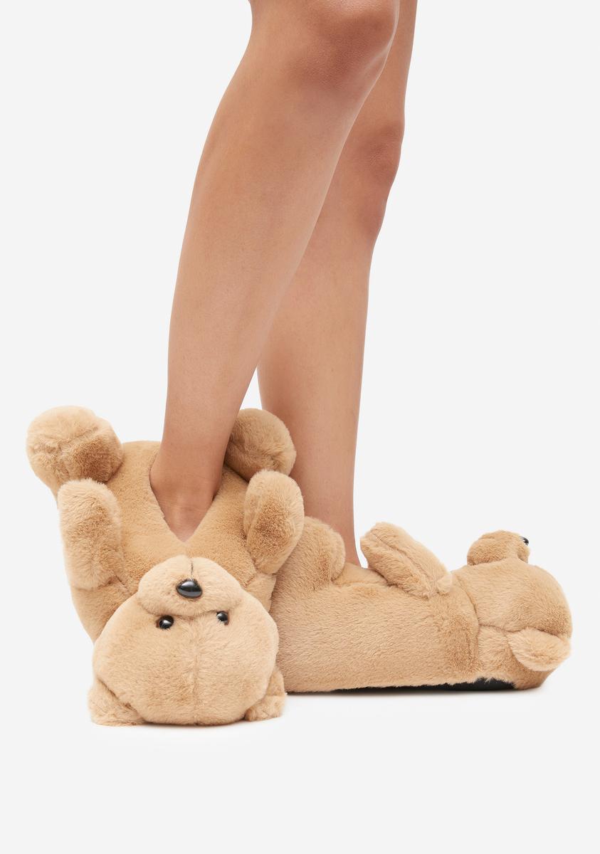 Teddy Slippers