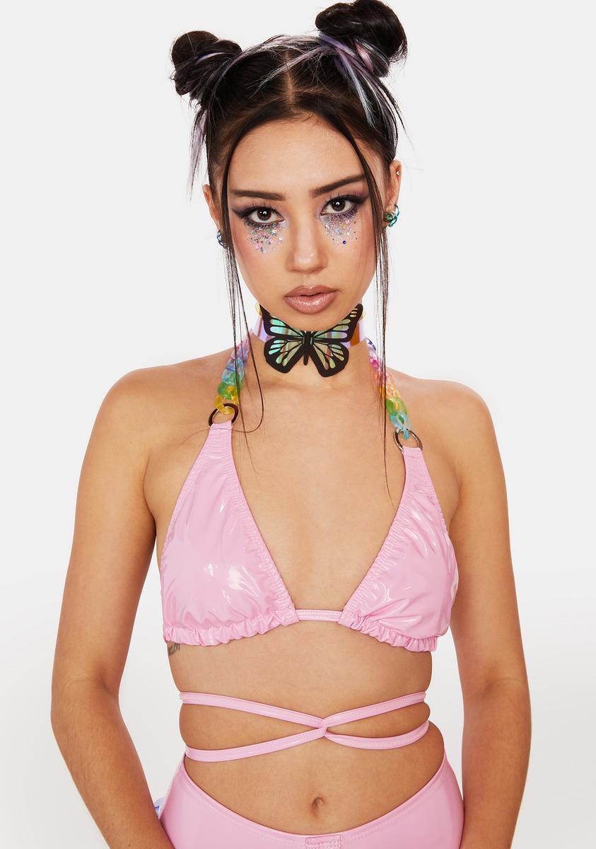 Dolls kill chain bra on sale