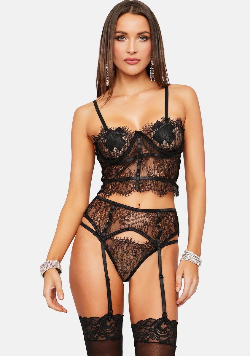 Cami & Garter Panty Set main image 0
