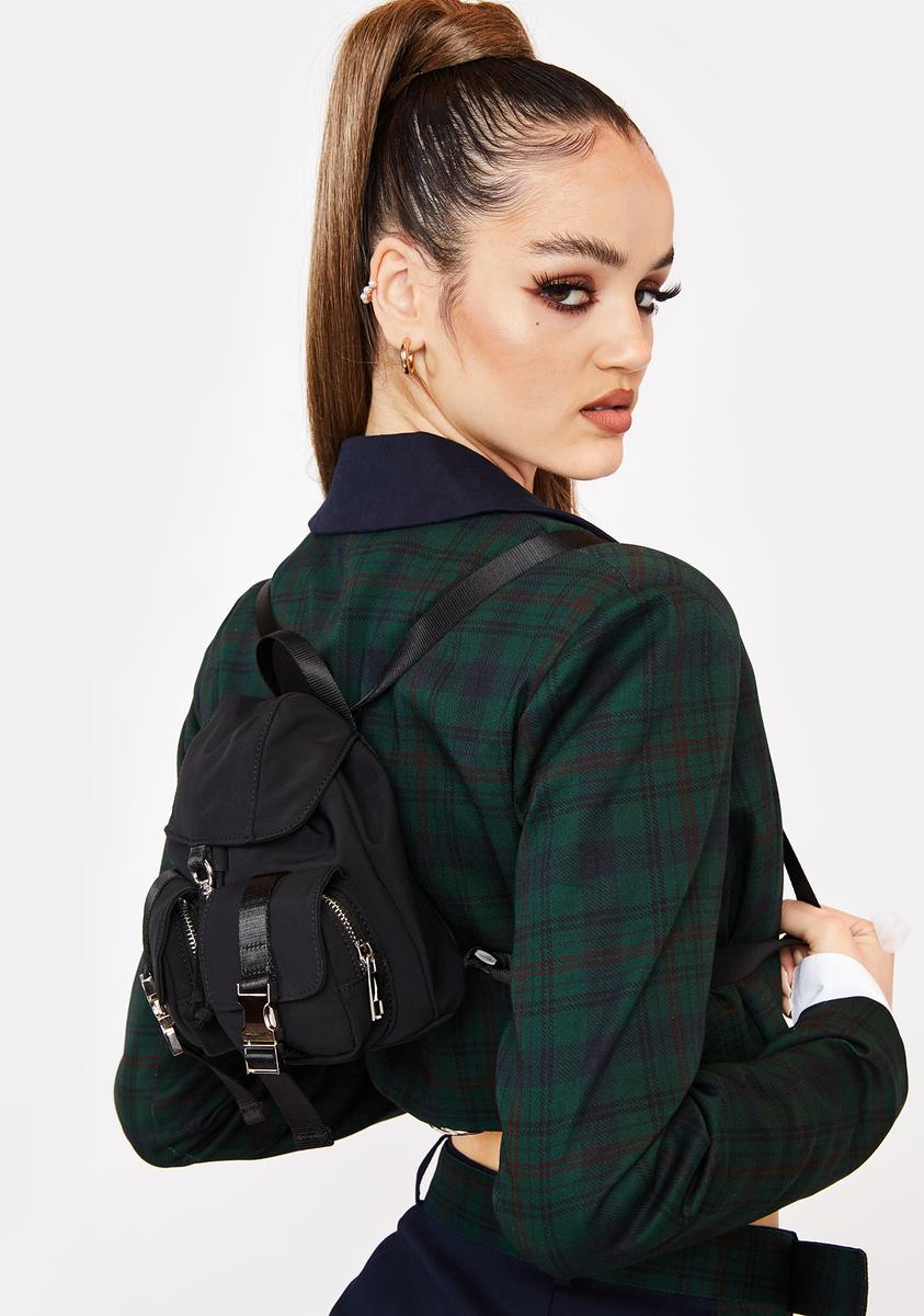dollskill mini backpack Poster Grl Three Pocket Buckle Strap Mini Backpack