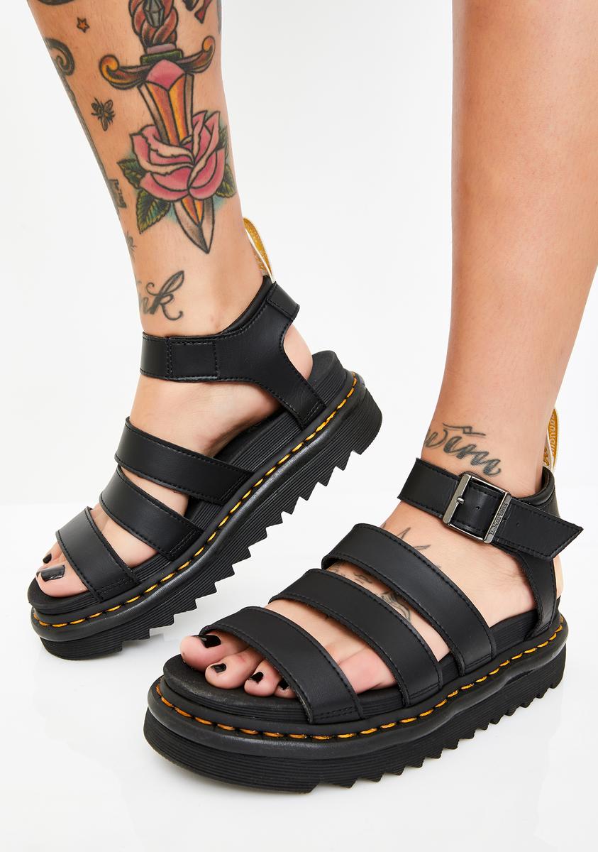 Martens Vegan Blaire Sandals – Dolls Kill
