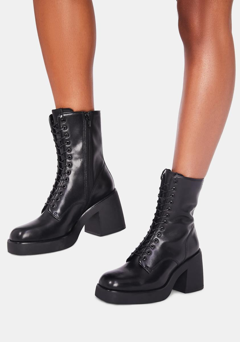 VAGABOND SHOEMAKERS Brooke Leather Lace-Up Boots – Dolls Kill