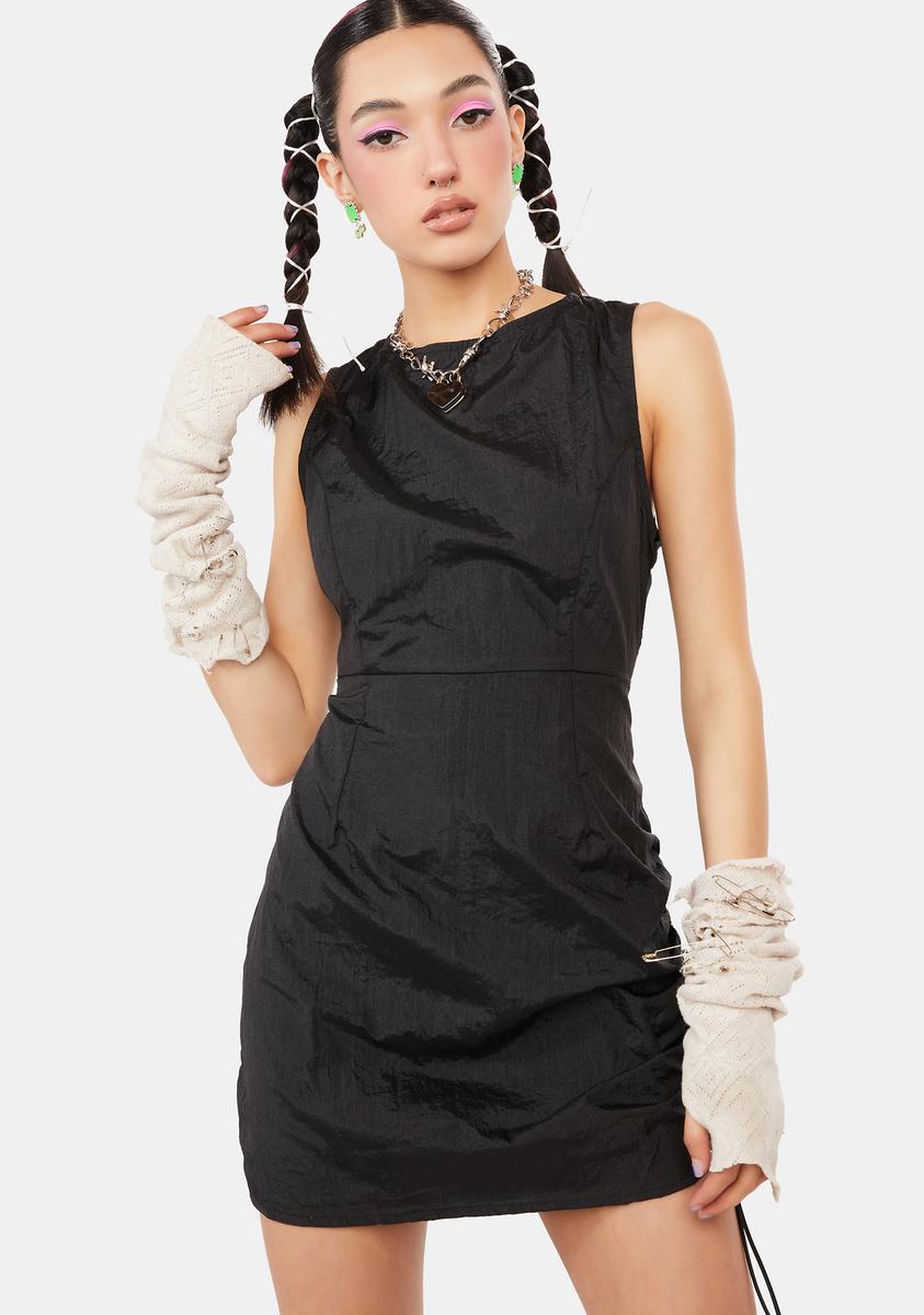 mini parachute dress Hazel Cotton Poplin Parachute Mini Dress
