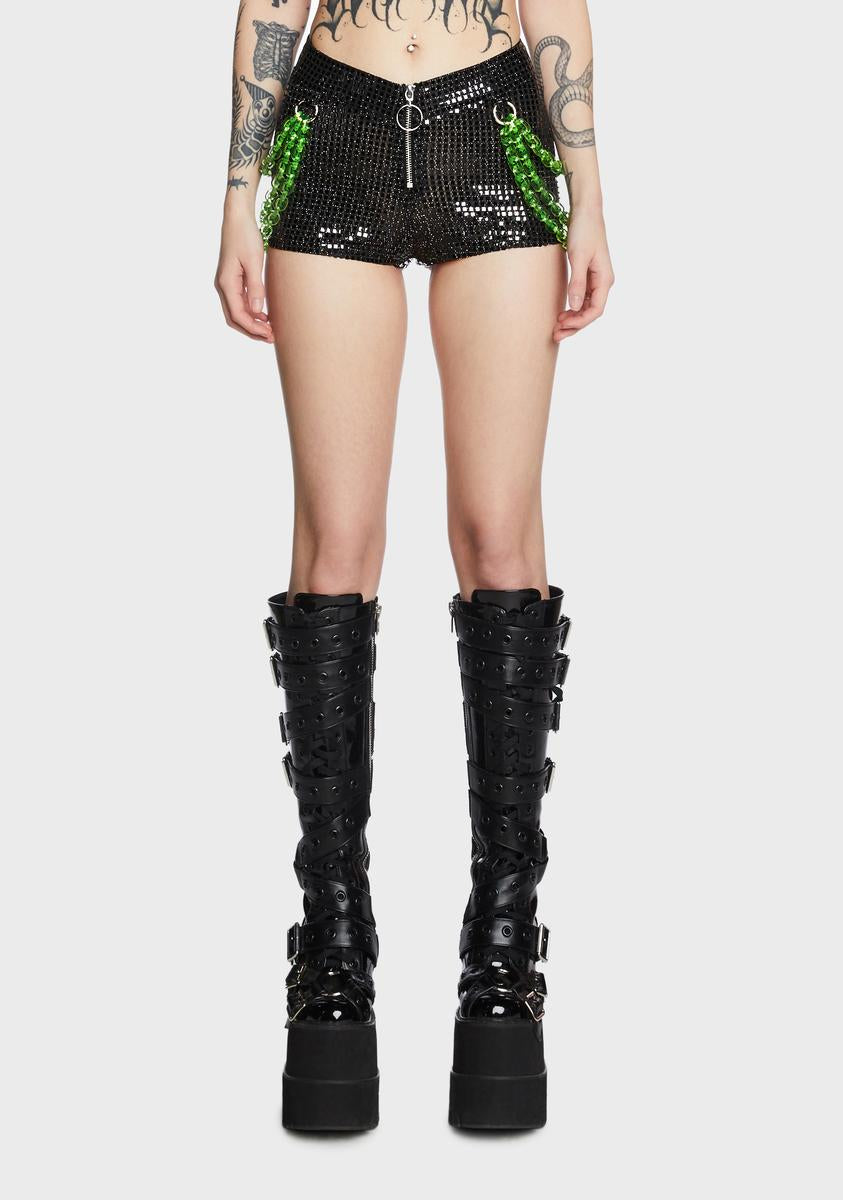 Dolls kill biker shorts hotsell