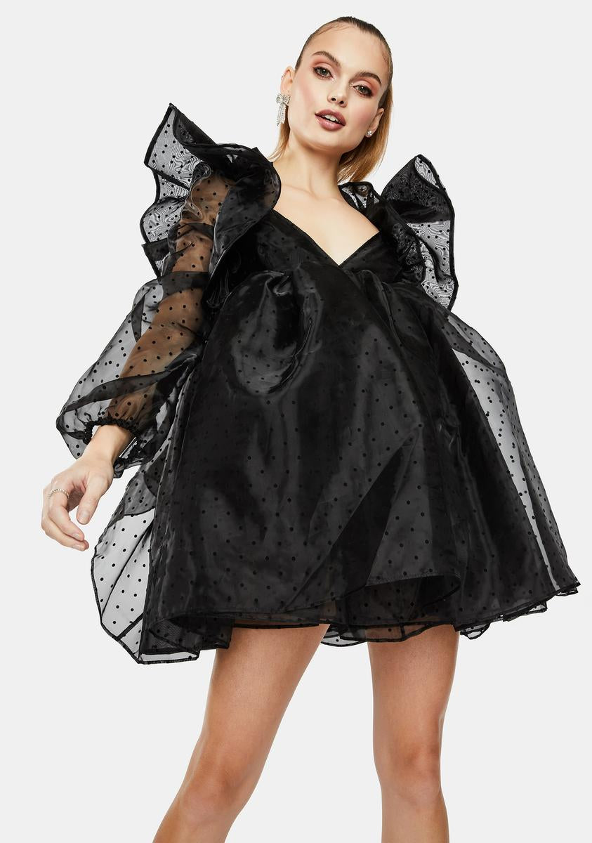 selkie mini dress Selkie The Sugarfrill Ruffle Mini Dress