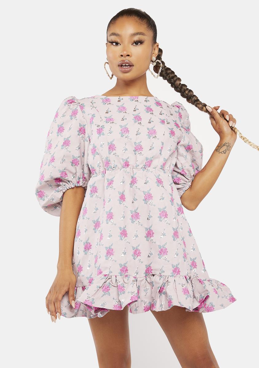 激安ブランド Sister Jane Saiph Jacquard Mini Dress - Pink – Dolls Kill ワンピース
