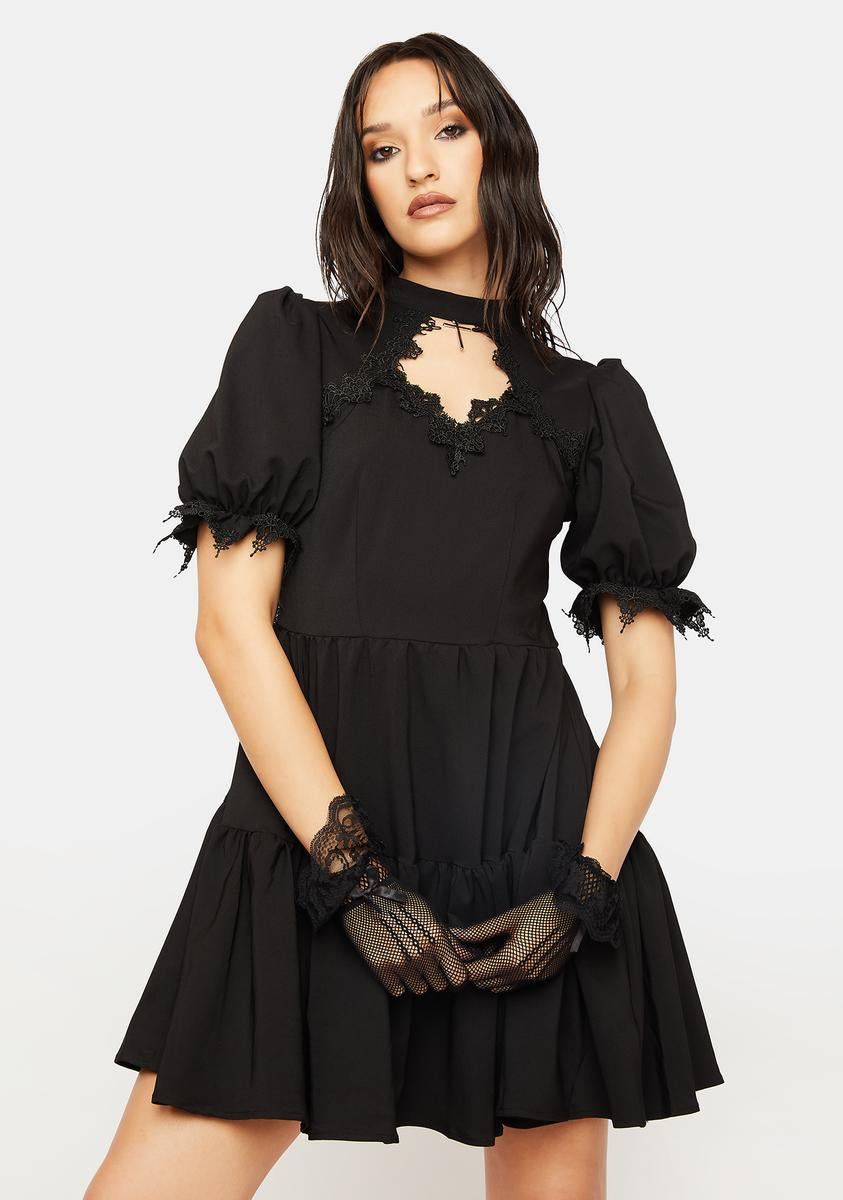 ワンピース angel wings mini dress (black) ワンピース angel wings mini dress (black) Queen of Darkness mini