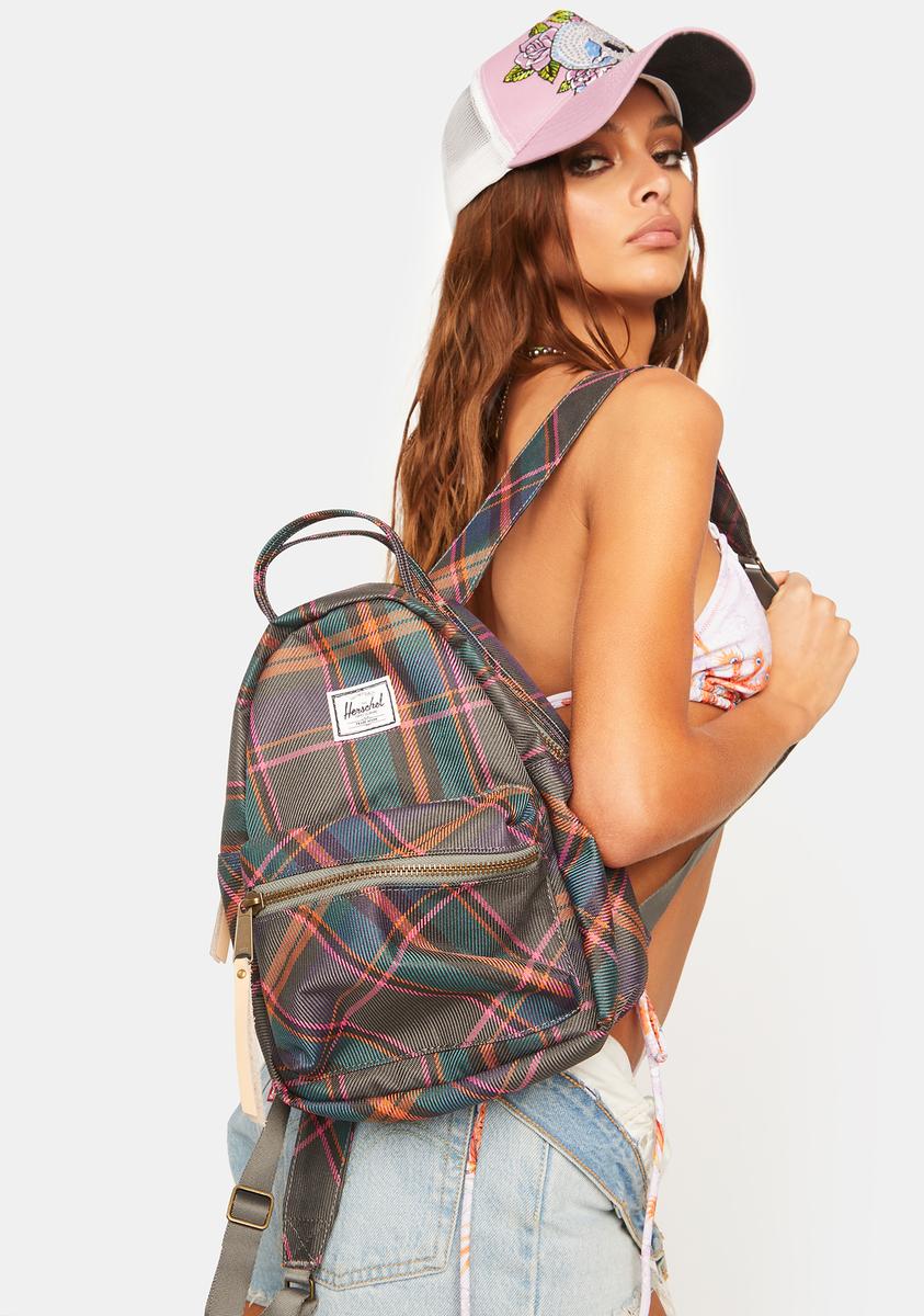 fashion nova mini backpack Herschel Plaid Mini Backpack – Dolls Kill