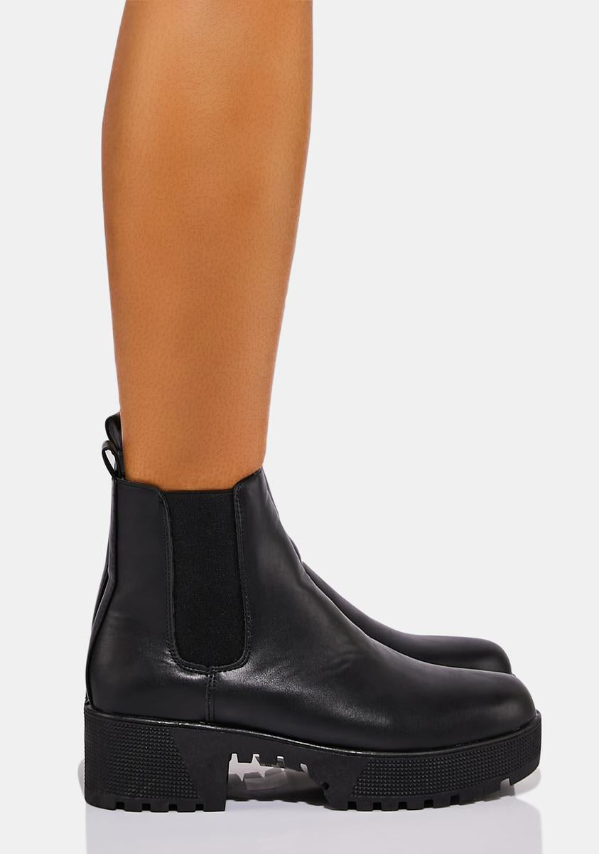 Low rise chelsea boots sales