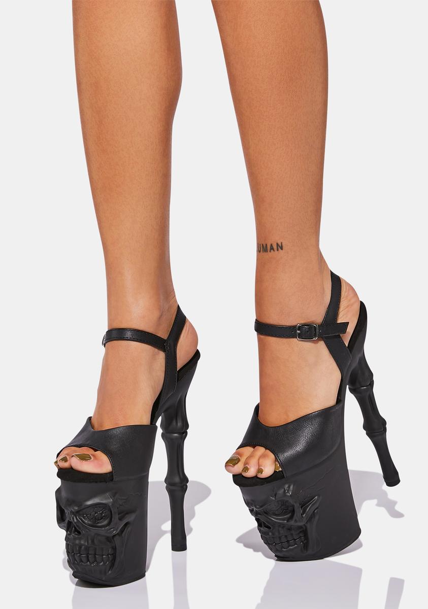 Skull platform heels 2025