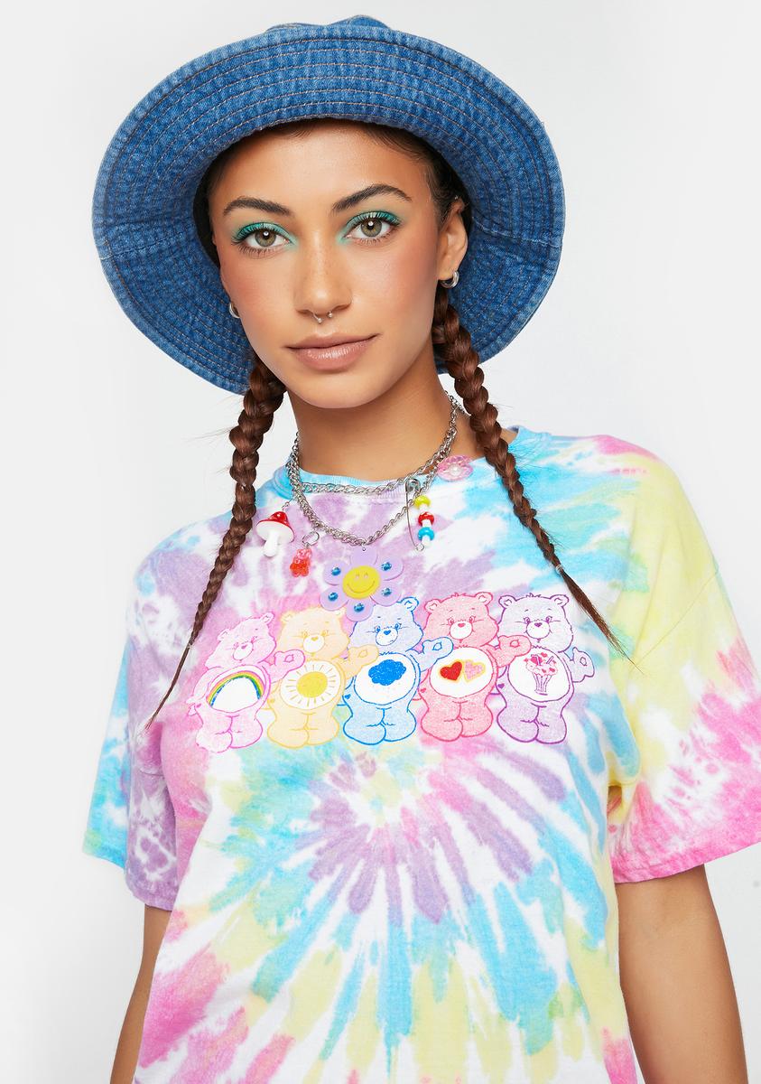 Daisy Street Care Bears Tie Dye T-Shirt – Dolls Kill