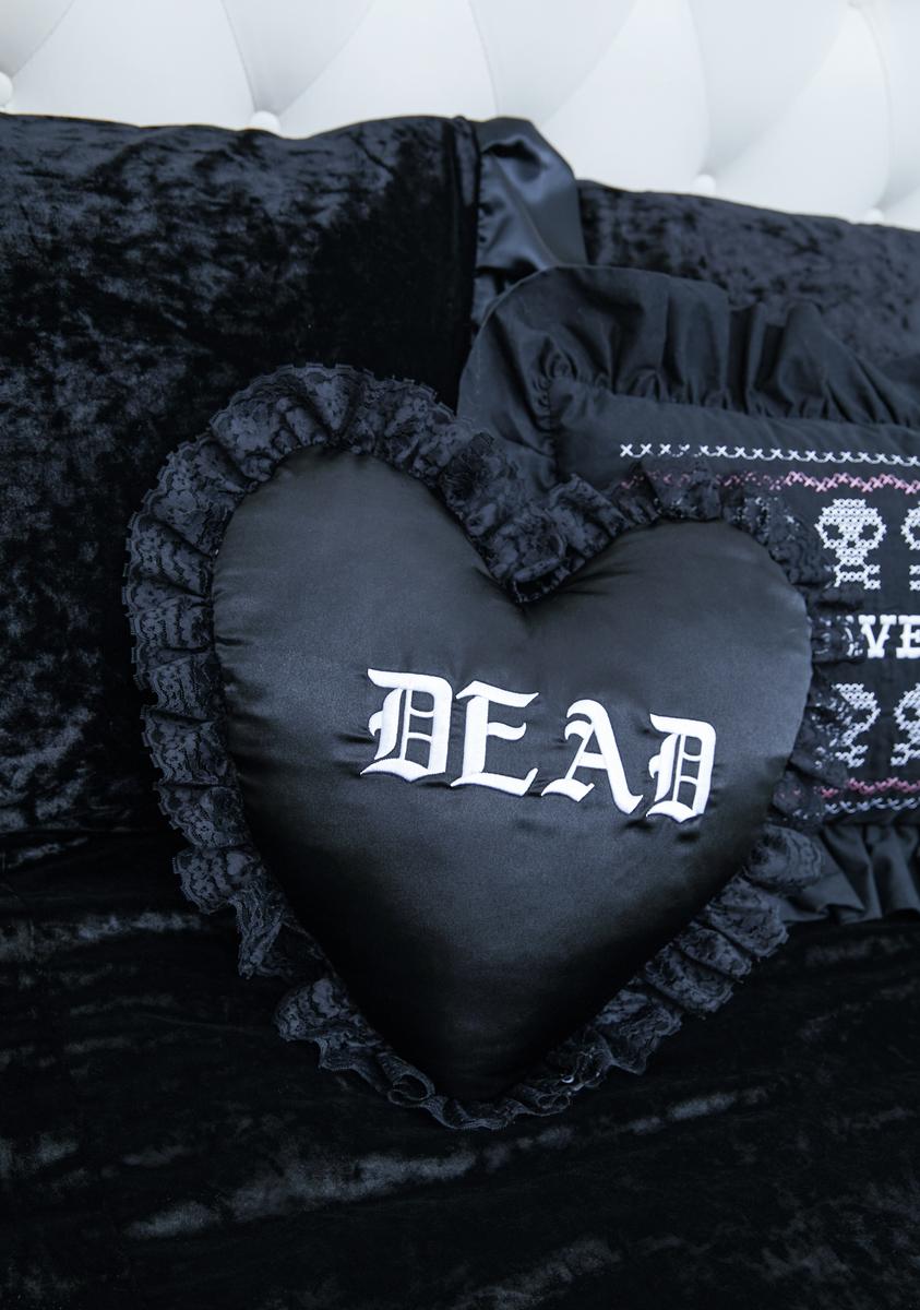 Dolls Home Dead Heart Pillow - Black