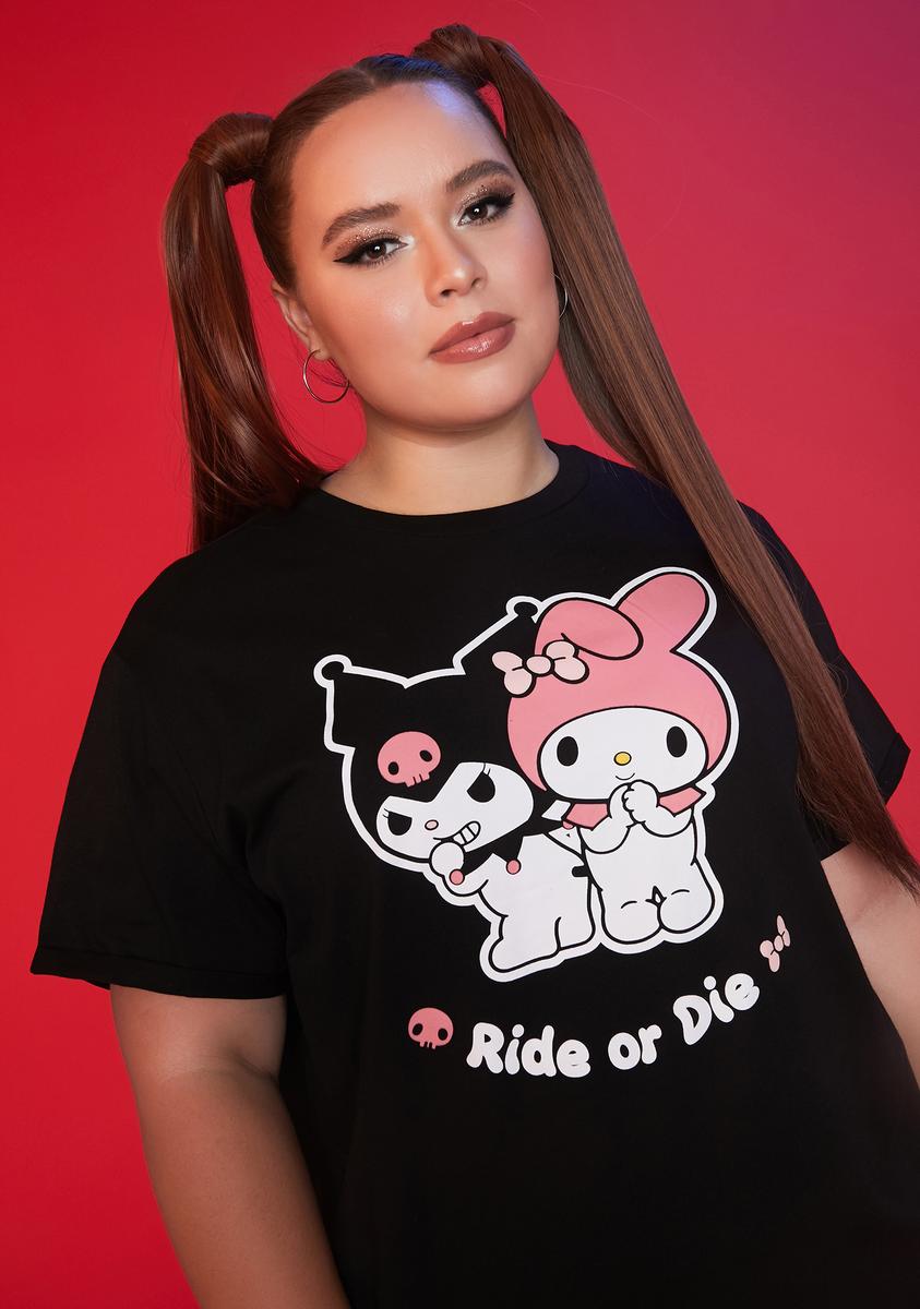 Dolls Kill x Hello Kitty Kuromi Roller Skates 9