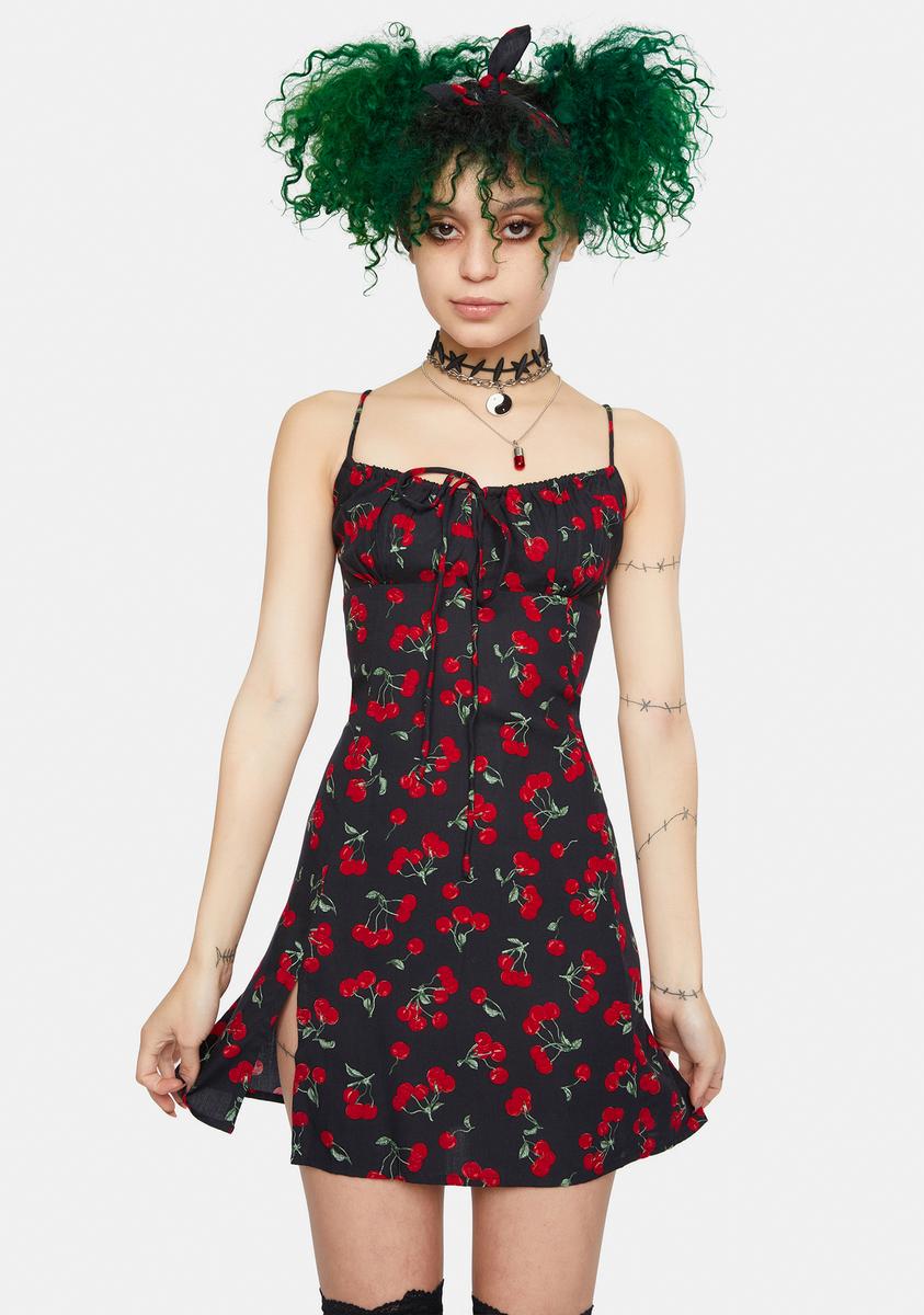Motel Black Cherry Famala Mini Dress Dolls Kill Motel Black Cherry Famala Mini Dress Dolls Kill