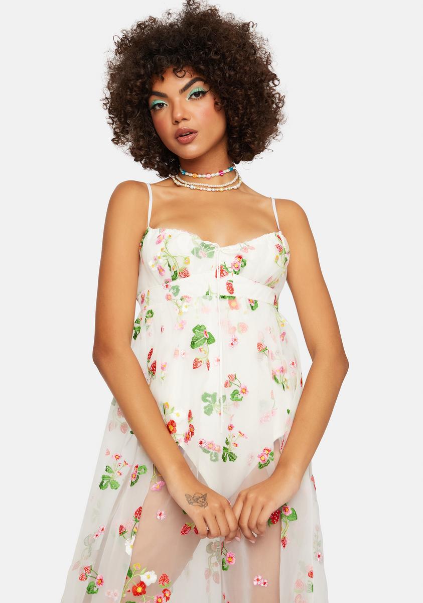 jacklyn off shoulder midi dress For Love & Lemons Jaclyn Midi Dress – Dolls Kill