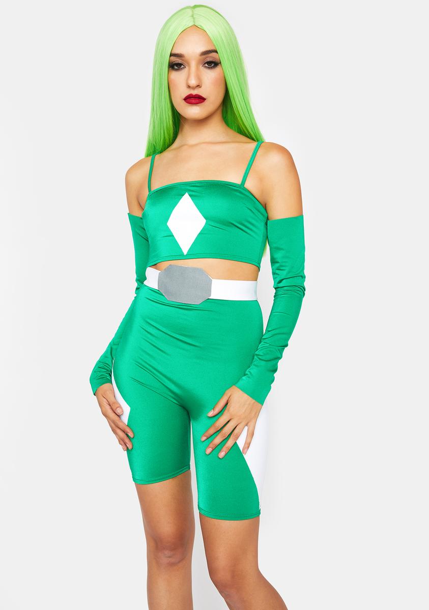 Forplay Take The Power Sexy Superhero Costume - Green Dolls Kill Forplay Take The Power Sexy Superhero Costume - Green Dolls Kill
