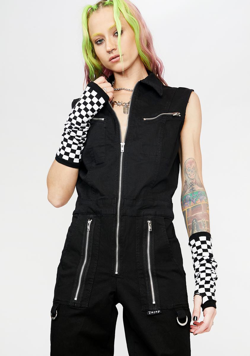 Tripp NYC All You Can Be Cargo Jumpsuit – Dolls Kill