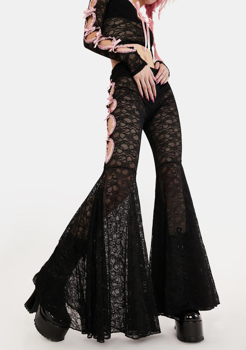 melt the lady lace sheer pants Mサイズ M 