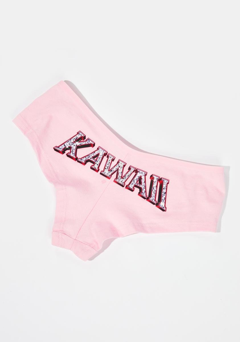MaryJaneNite Printed Boy Shorts Pink Dolls Kill
