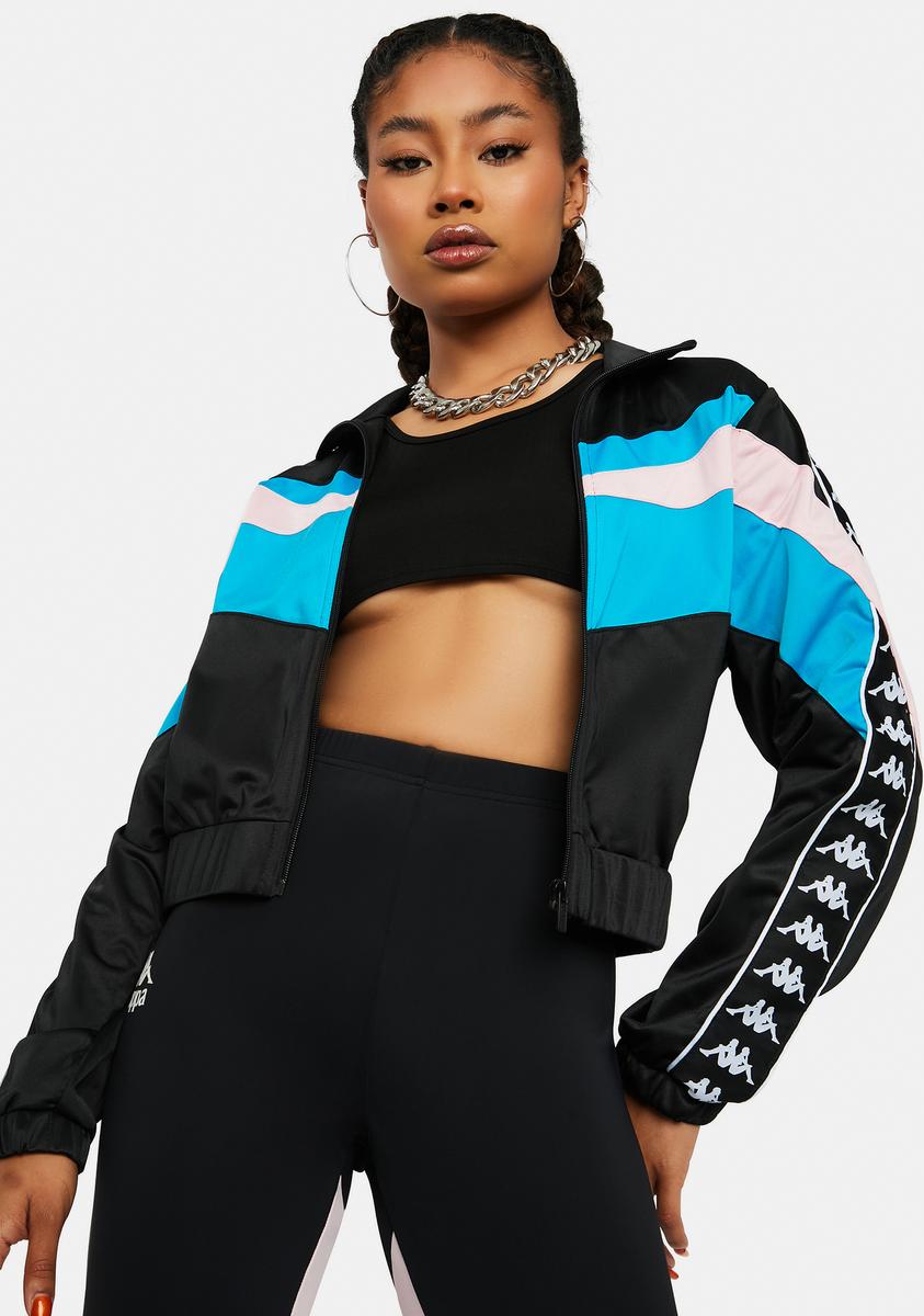 Kappa cropped hotsell windbreaker