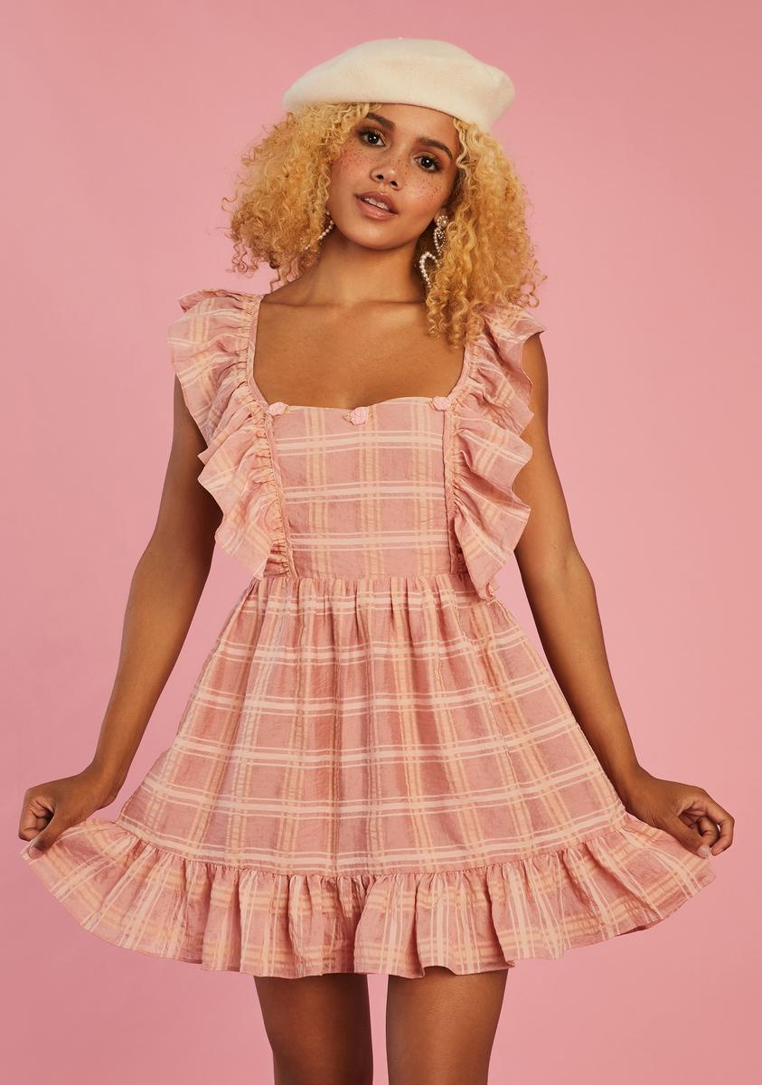 dolls kill tea party dress Sugar Thrillz Brocade Puffy Sleeve Mini Dress