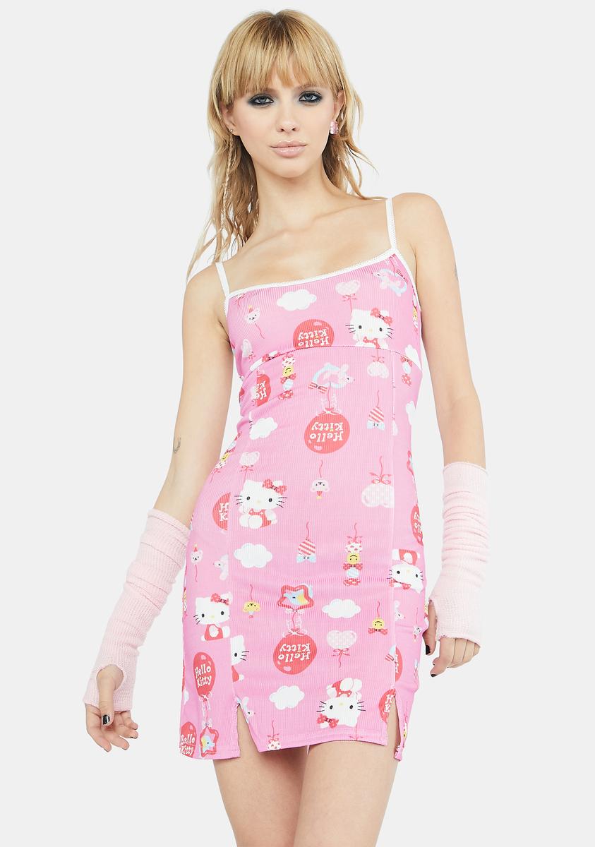 NGOrder Hello Kitty Yin Yang Ribbed Dress NGOrder Hello Kitty Yin Yang Ribbed Dress
