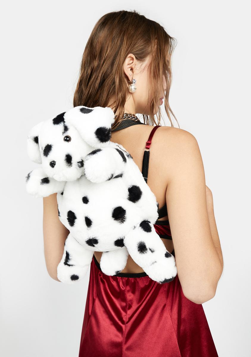 dalmatian mini backpack Delias Dalmatian Plush Backpack