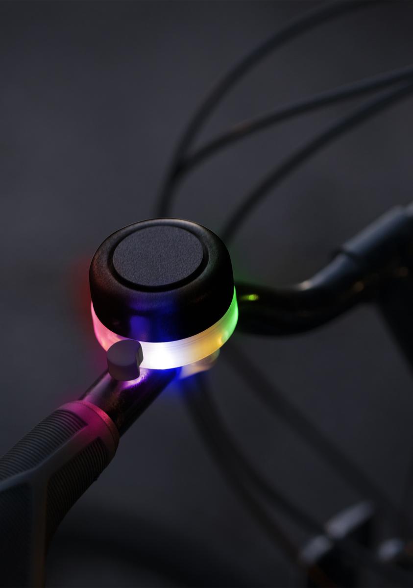 Brightz Light Up Bike Bell Black Dolls Kill