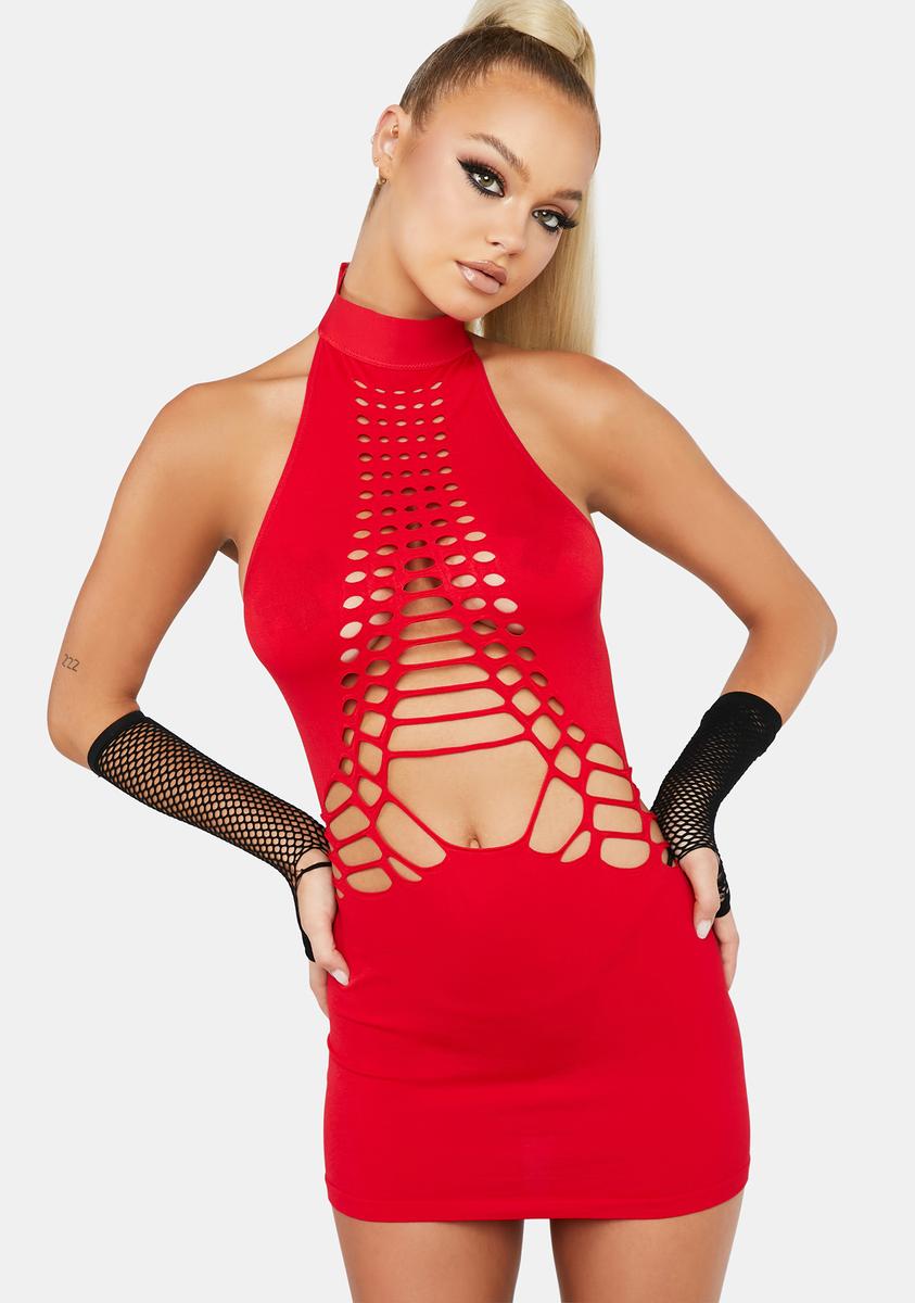 seamless cut out mini dress Strapless Cut Out Mini Dress