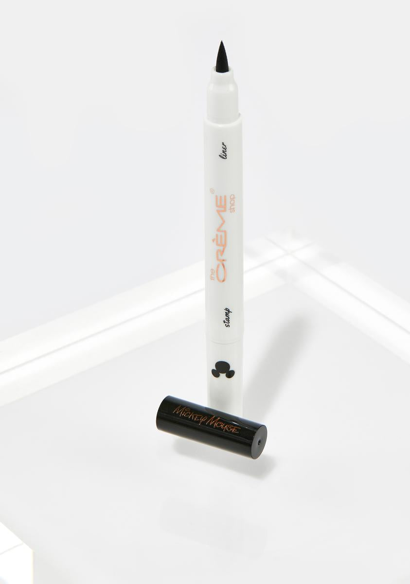 The Creme Shop X Disney Mickey Eyeliner & Stamp Black Dolls Kill
