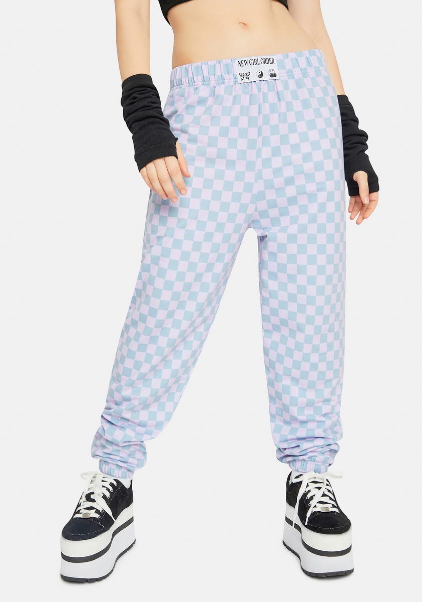 Checkerboard joggers new arrivals