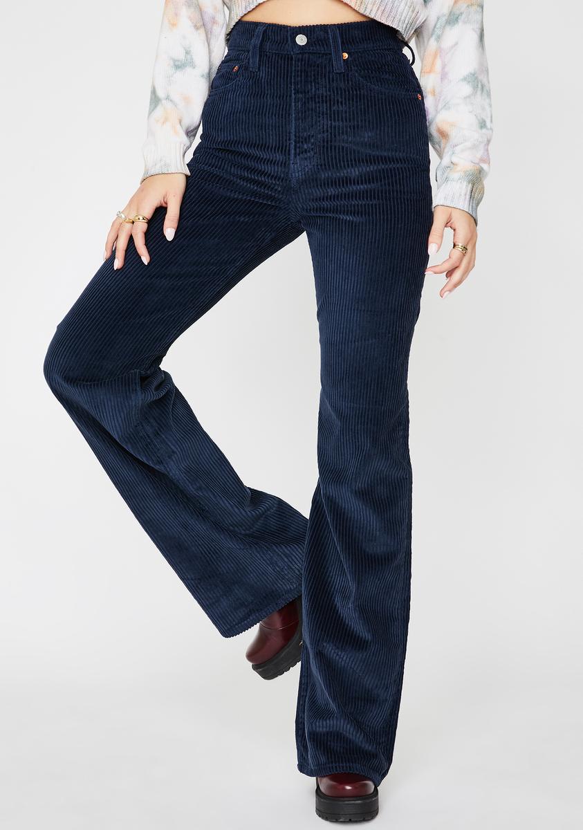 Levi's navy blue pants shop