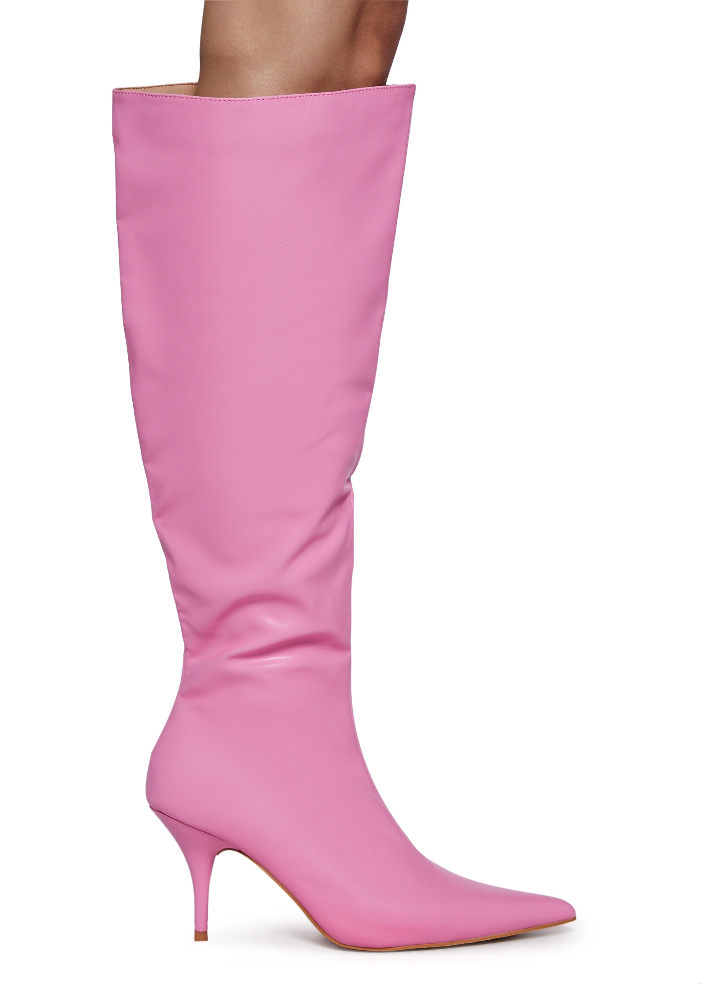 Victoria secret pink knee high boots clearance