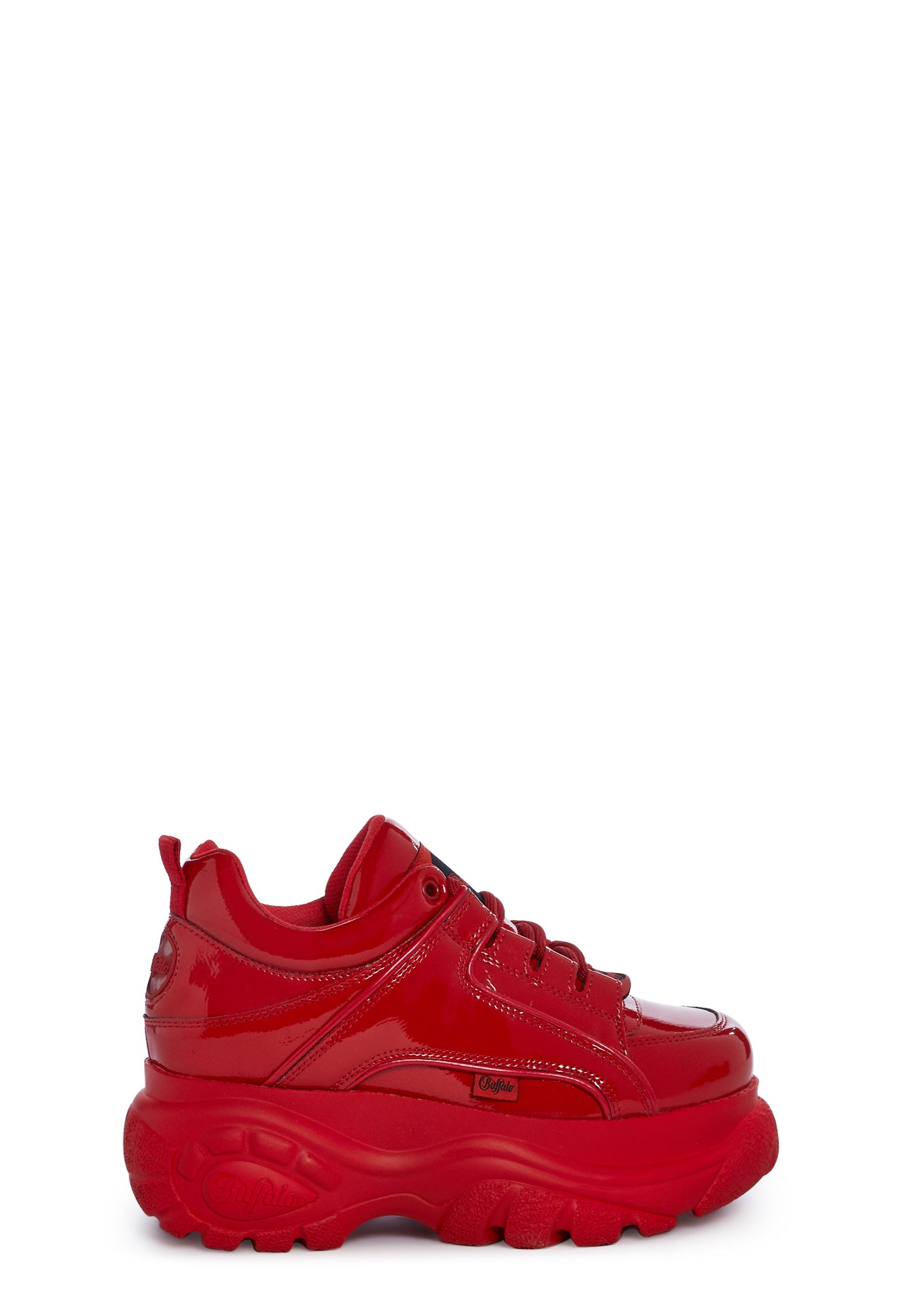 Platform red shoes hot sale