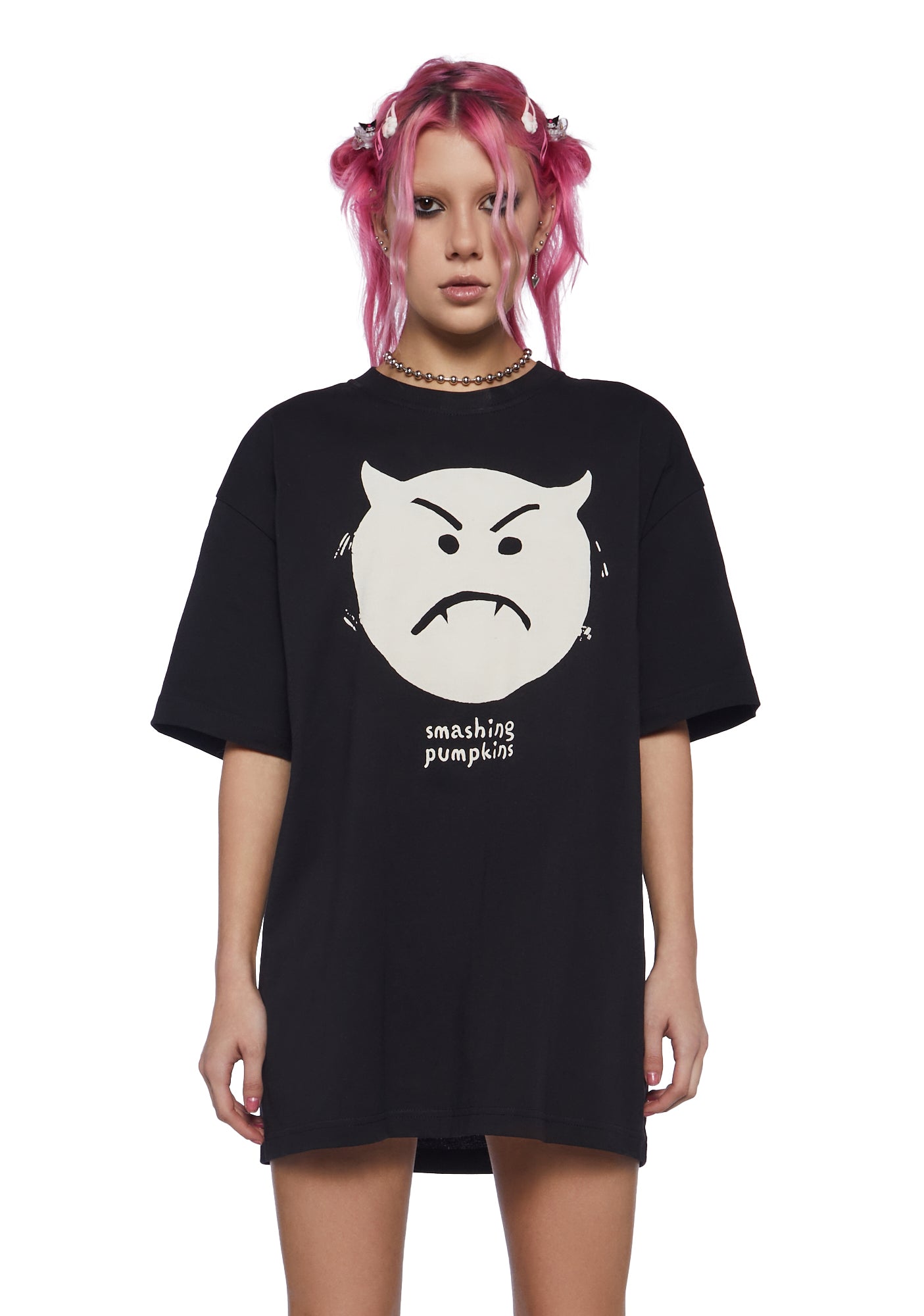 THE WORLD IS A VAMPIRE TEE【BLK】 The Smashing Pumpkins World Is A Vampire T-Shirt | Hot Topic