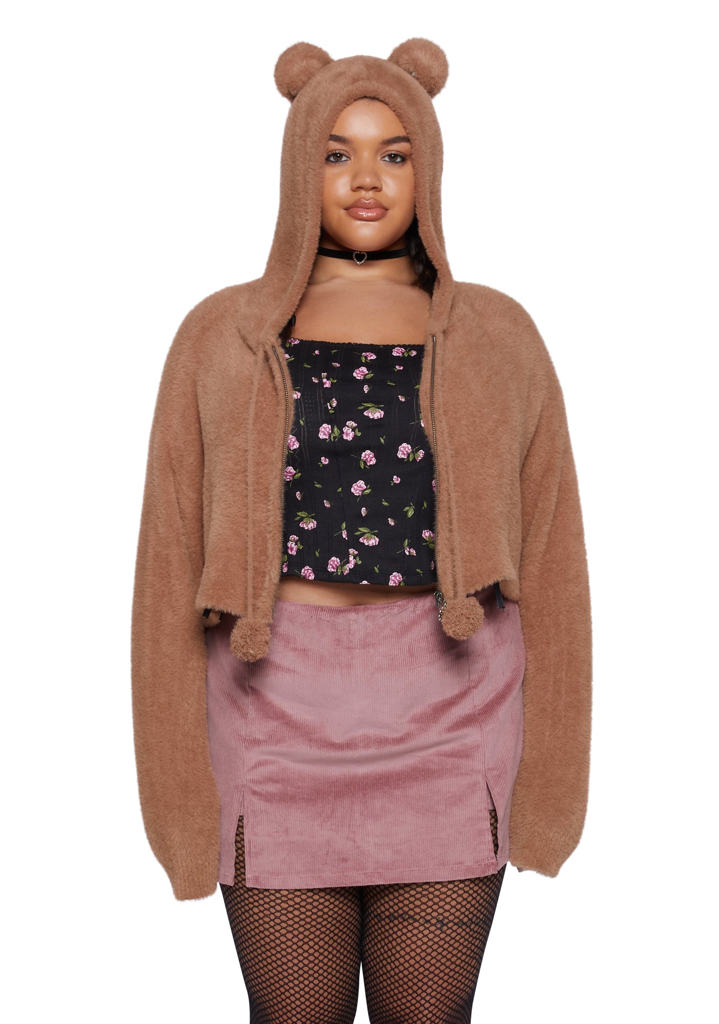 Fuzzy ear teddy 2025 hoodie