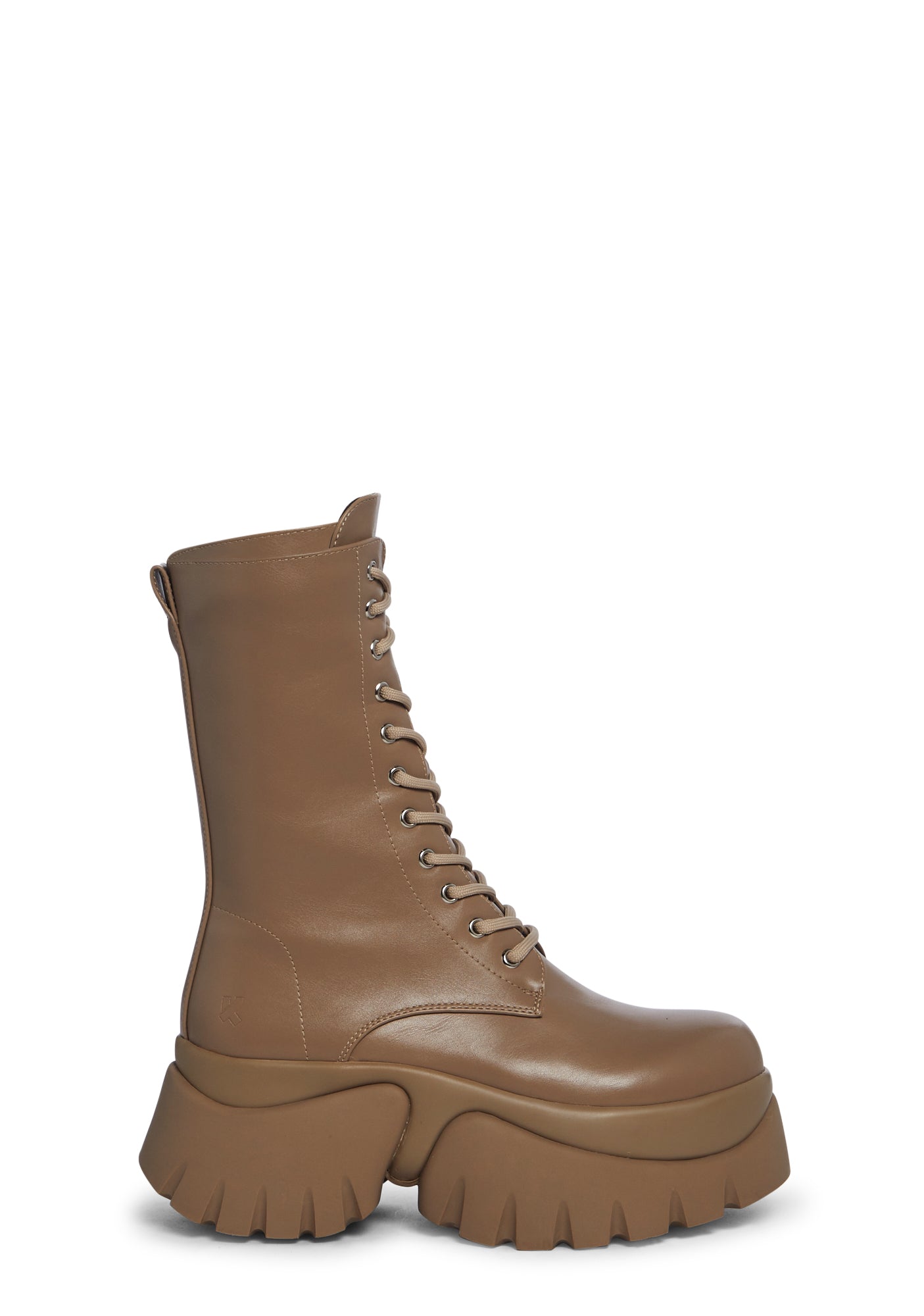 Koi Footwear Ankle Platform Boots- Brown