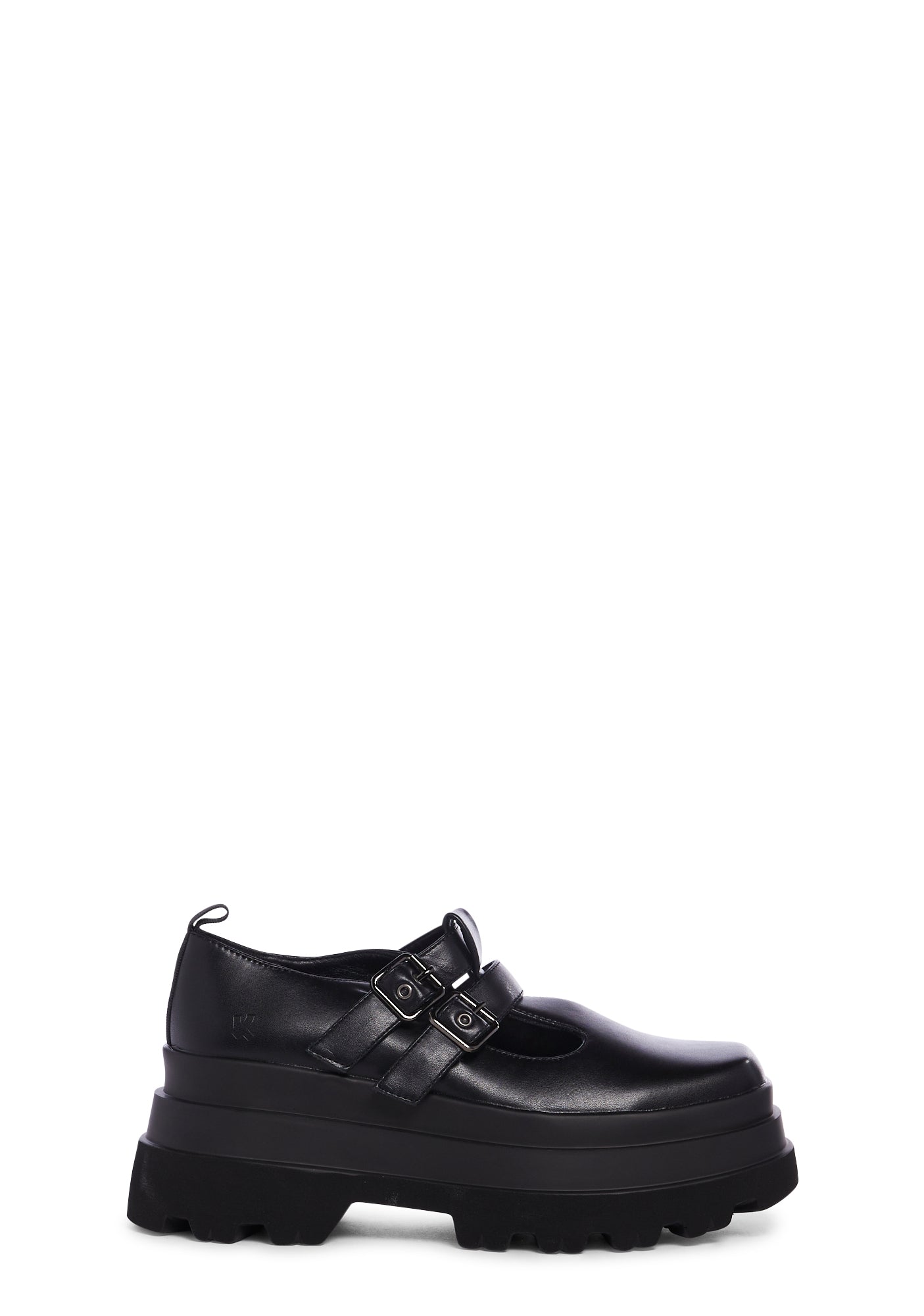 Koi Footwear Chunky Platform Mary Janes - Black – Dolls Kill