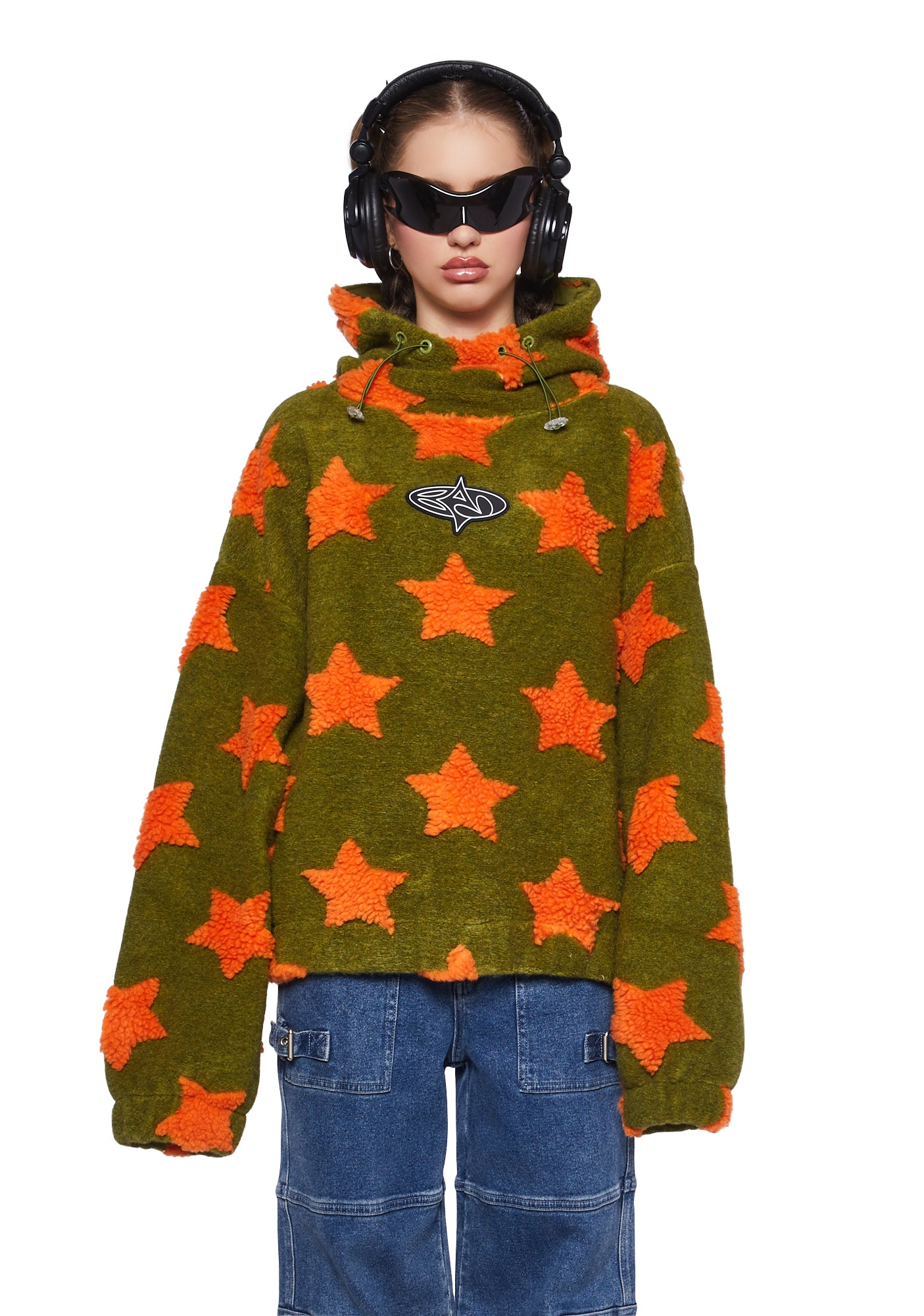 Borg oversized outlet hoodie
