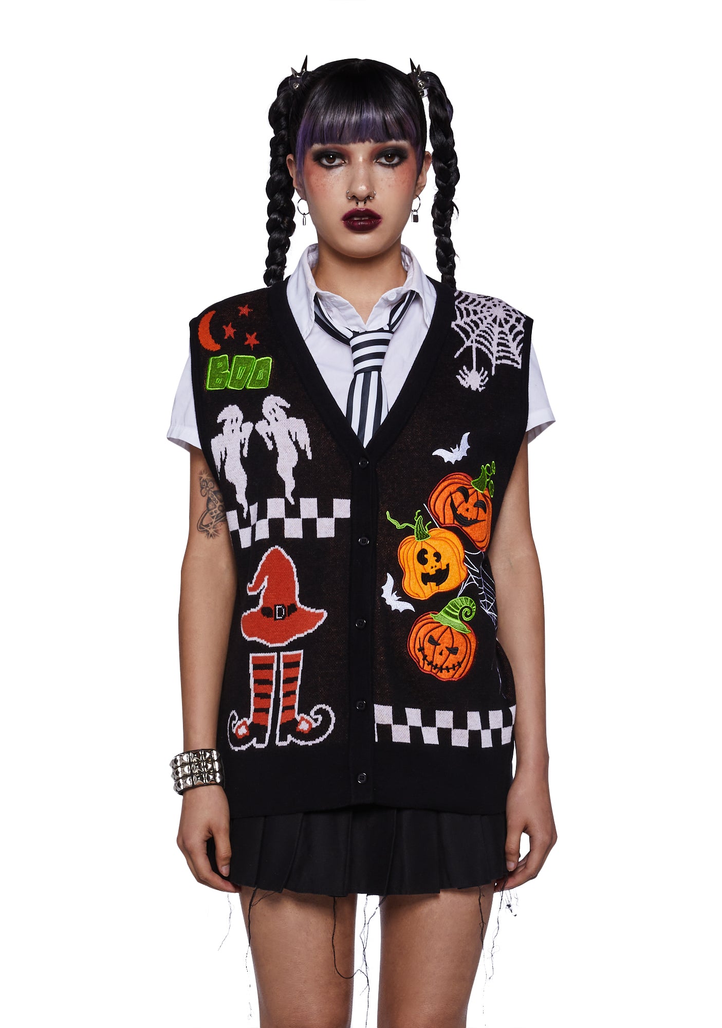 （新品）OPEN SESAME CLUB tulle fur vest OPEN SESAME CLUB tulle fur vest