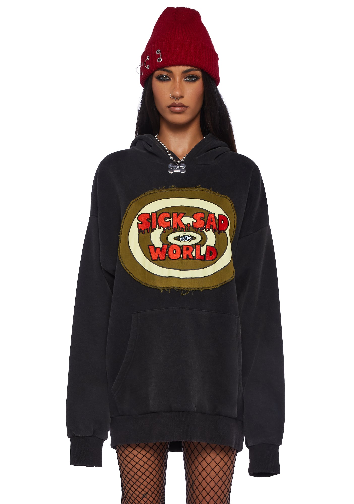 Sick sad world sweatshirt top